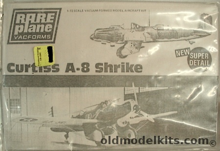 Rareplane 1/72 Curtiss A-8 Shrike plastic model kit
